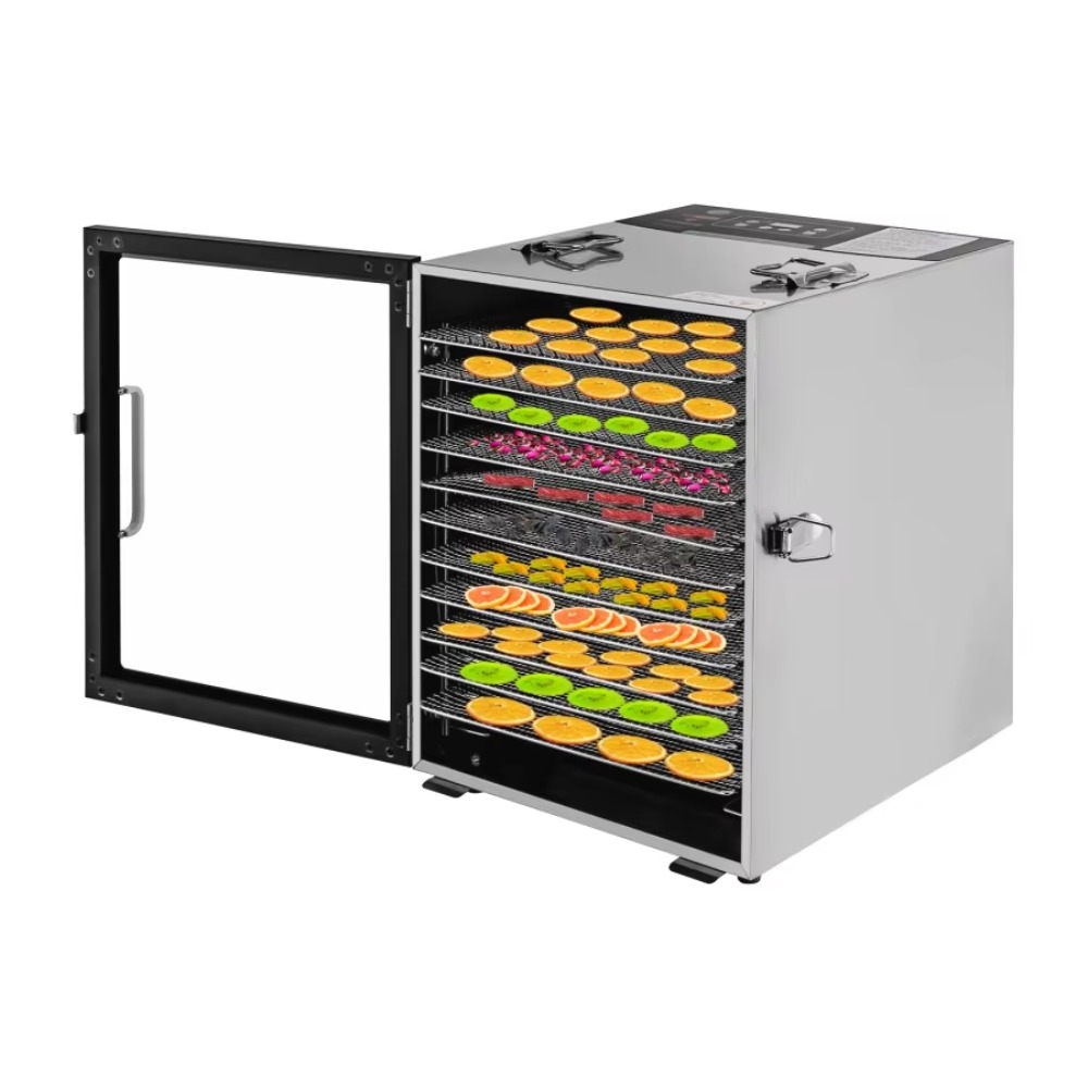 Food & Snacks Coloring - Electric Food Dryer-Dehydration Stainless Steel Household