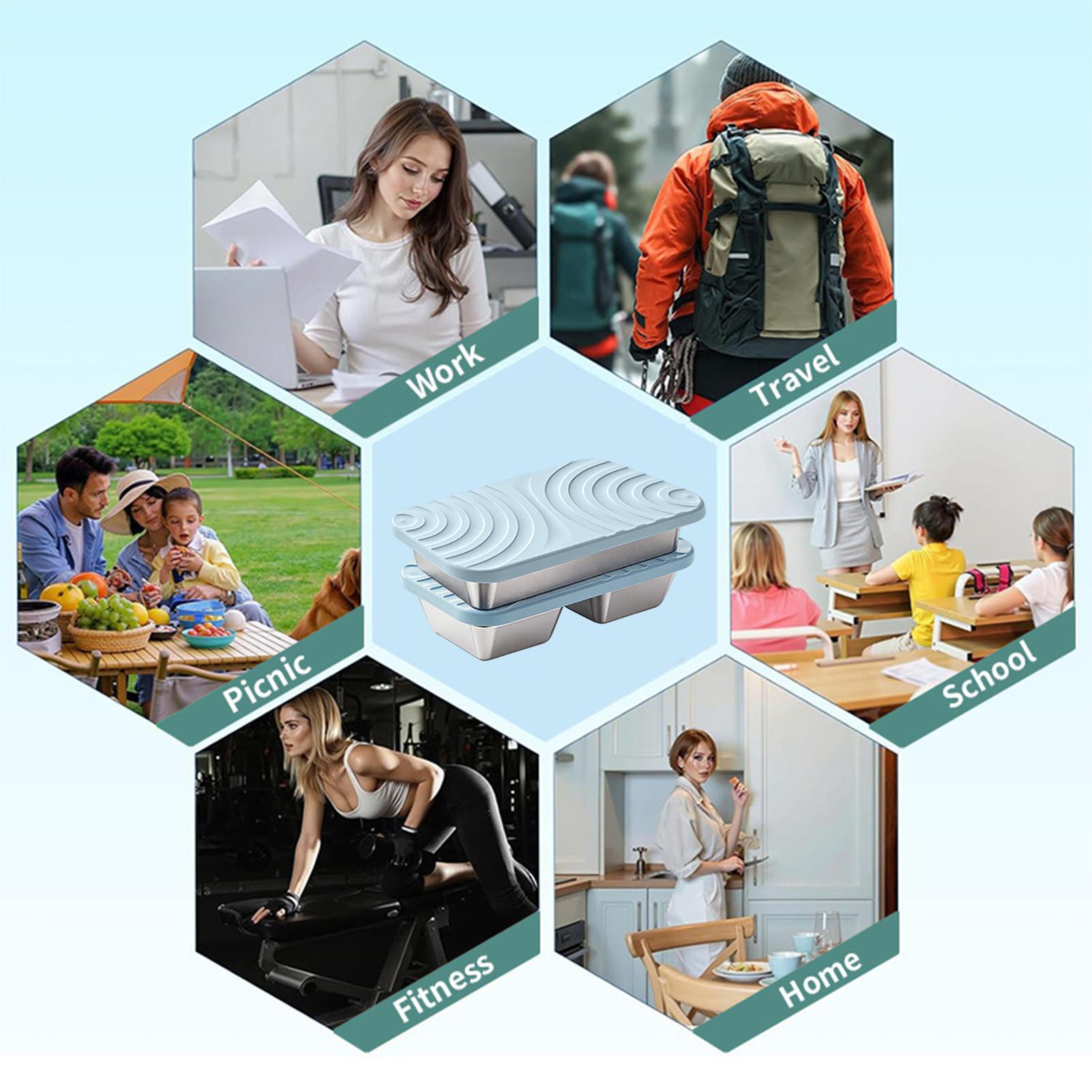 Stainless Steel Snack Containe - Food Prep Snacks recension och pris