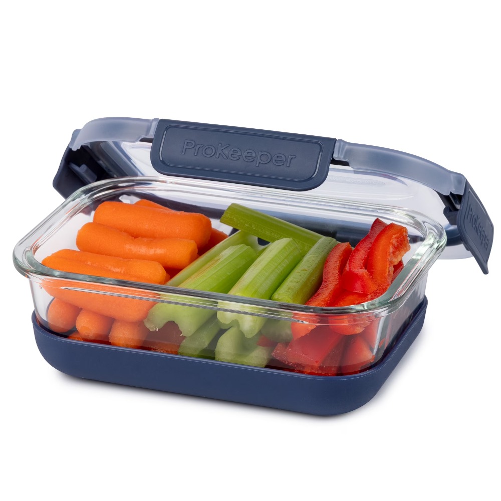 2.8 Cup Glass Food Storage Con - Food Prep Snacks recension och pris