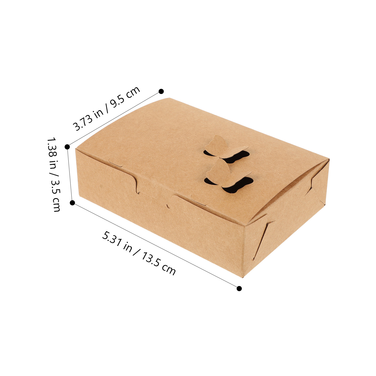 25Pcs Kraft Paper Food Storage - Food Day Snacks recension och pris