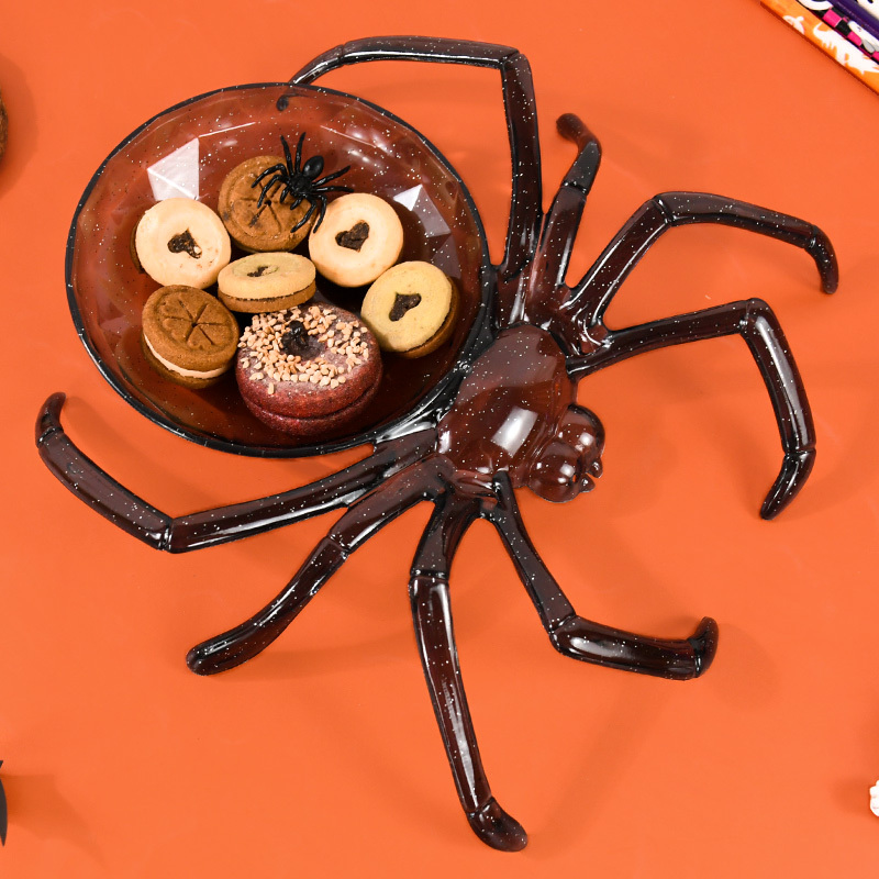 Halloween Spiders Shaped Bowl  - Food Halloween Snacks recension och pris