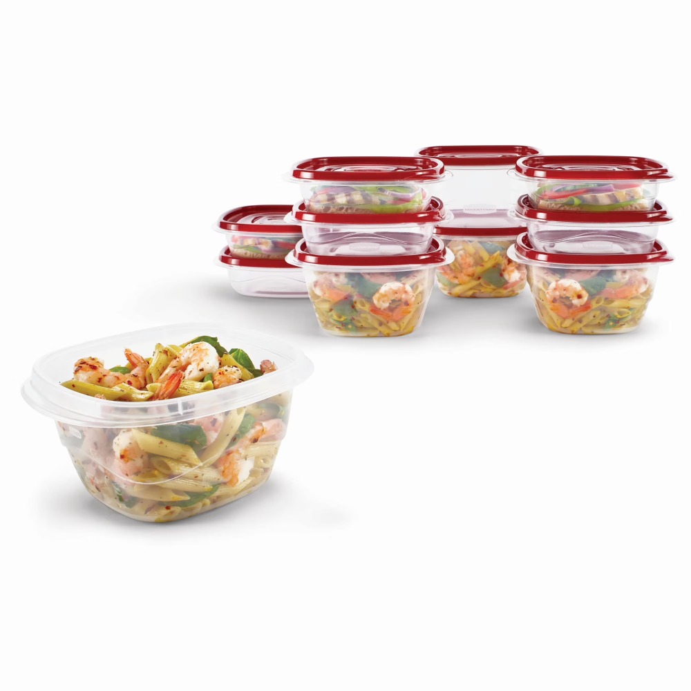 10-Piece Food Storage Containe - Food Prep Snacks recension och pris