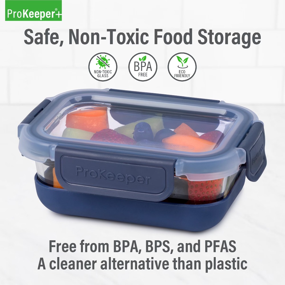 2 Pack 1.6 Cup Glass Food Stor - Food Prep Snacks recension och pris