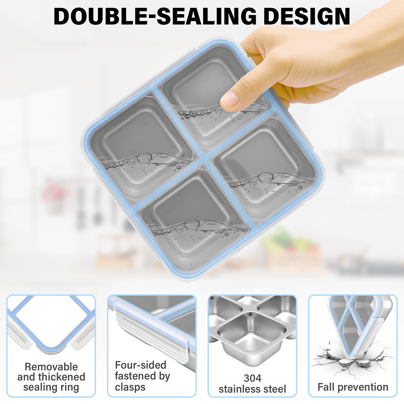2 Pcs Stainless Steel Snack Bo - Food Prep Snacks recension och pris