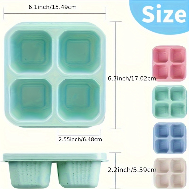 Set of 2 Reusable Plastic Snac - Food Prep Snacks recension och pris