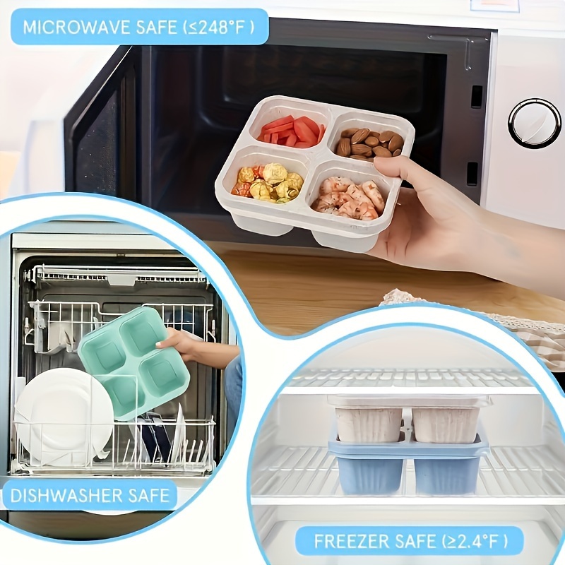 Set of 2 Reusable Plastic Snac - Food Prep Snacks recension och pris