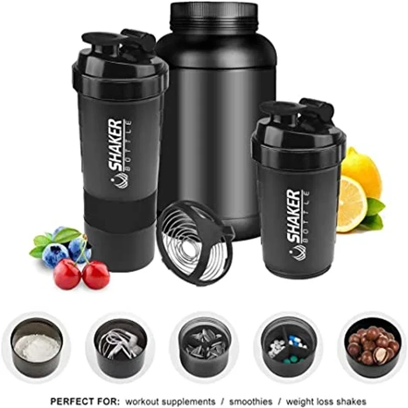 1pc Portable Protein Shaker Cu - Protein Bar Box recension och pris