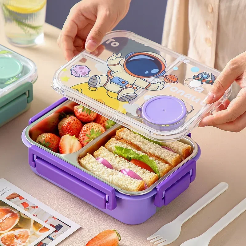 Unicorn Cartoon Bento Lunch Bo - Food Prep Snacks recension och pris