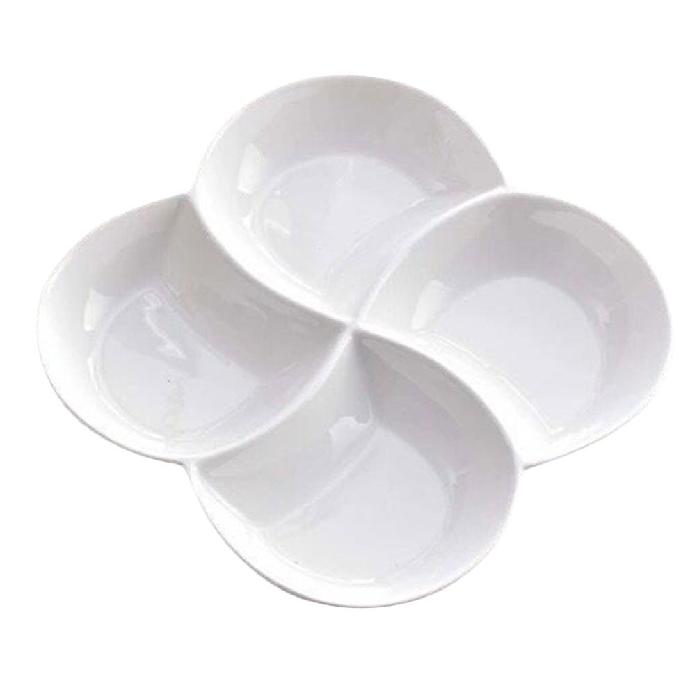 Ceramic Food Plate 4-Compartme - Food Snacks Company recension och pris