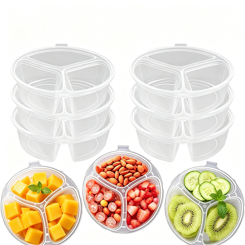 5-20Pcs 3-Compartment Snack Bo - Food Prep Snacks recension och pris