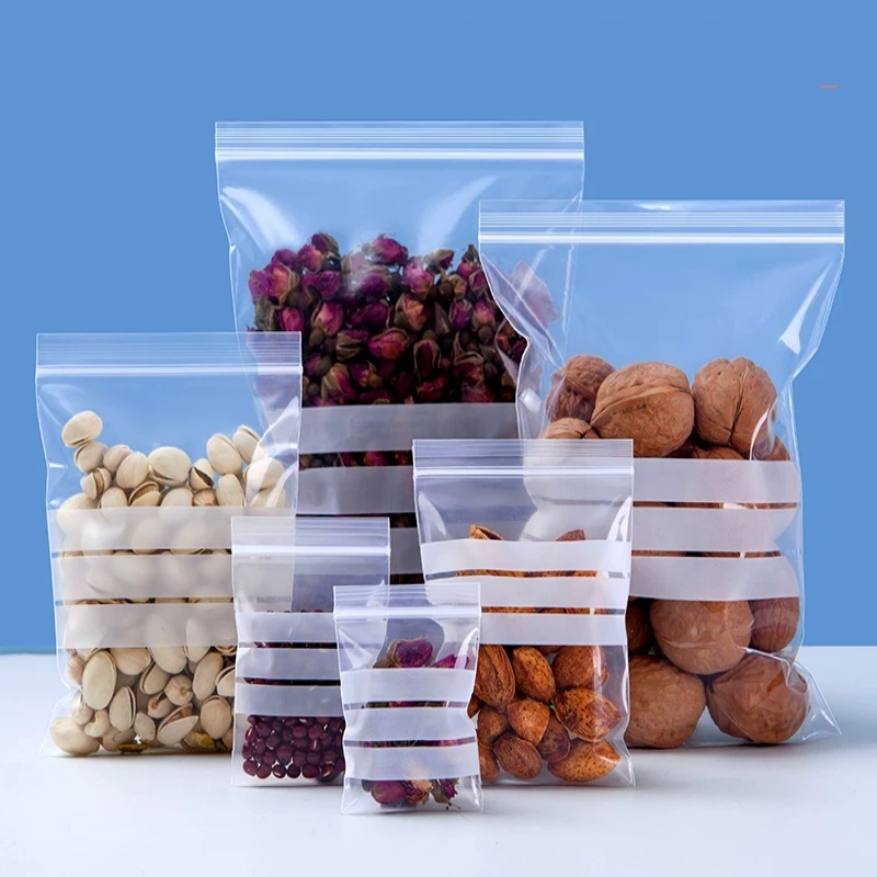 200PCS PE Clear Plastic Writin - Food Halloween Snacks recension och pris