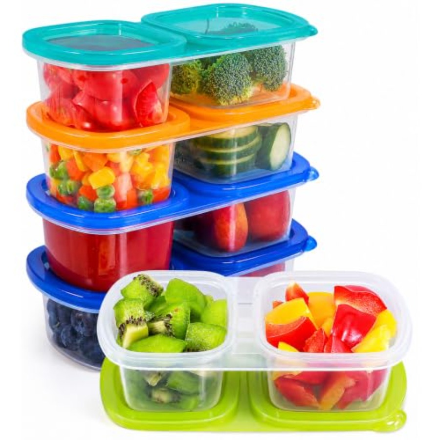 5-Pack Reusable Snack Containe - Food Prep Snacks recension och pris