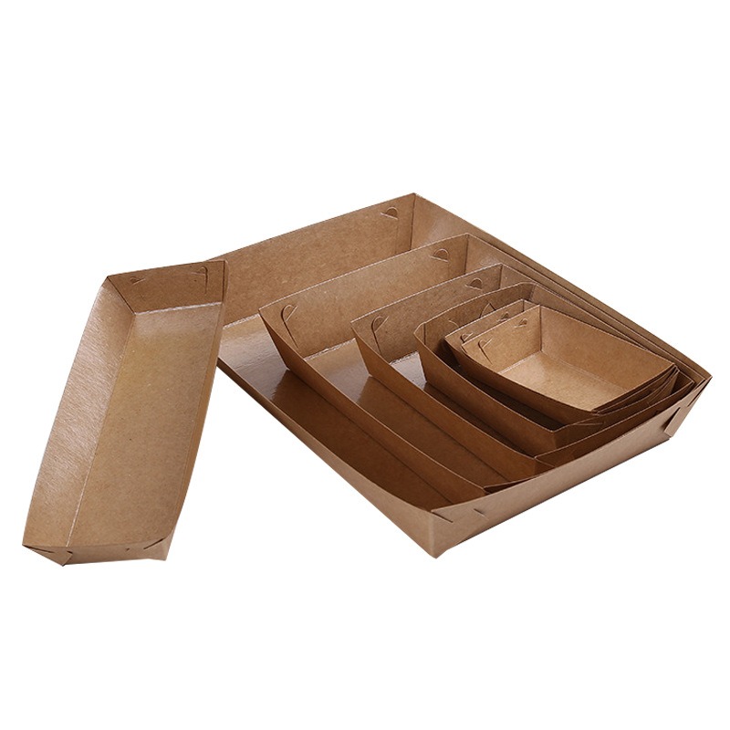 10/30/50pcs Kraft Paper Dispos - Food Halloween Snacks recension och pris