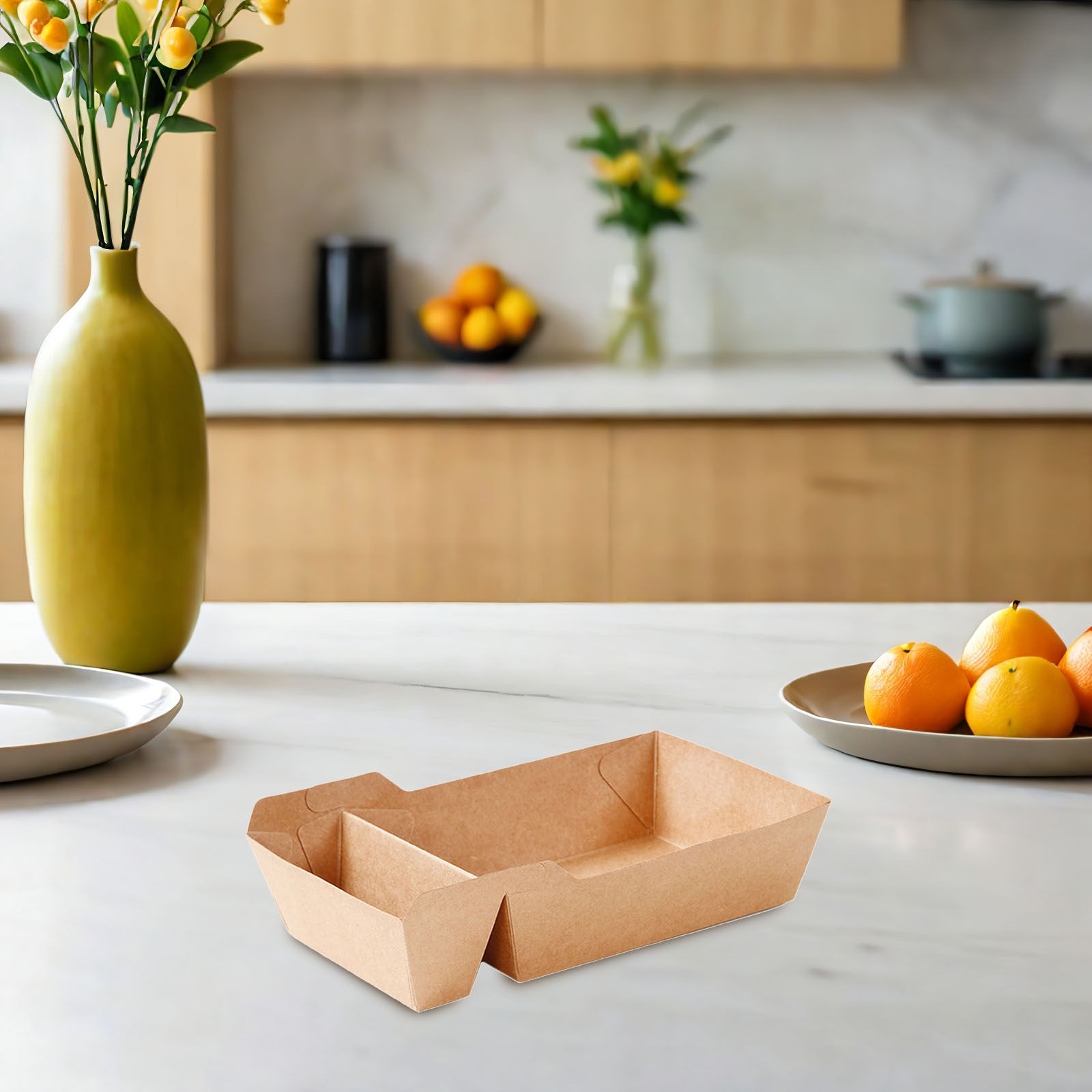 50Pcs Paper Snack Boxes Blank  - Food Day Snacks recension och pris