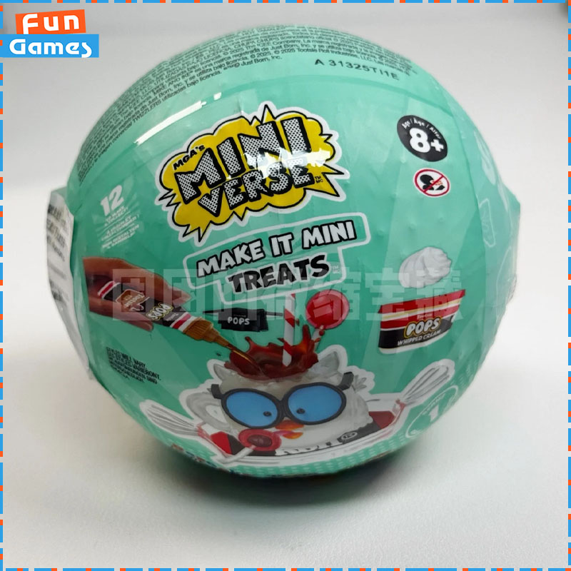 MGA Miniverse Mini Blind Ball  - Food Halloween Snacks recension och pris