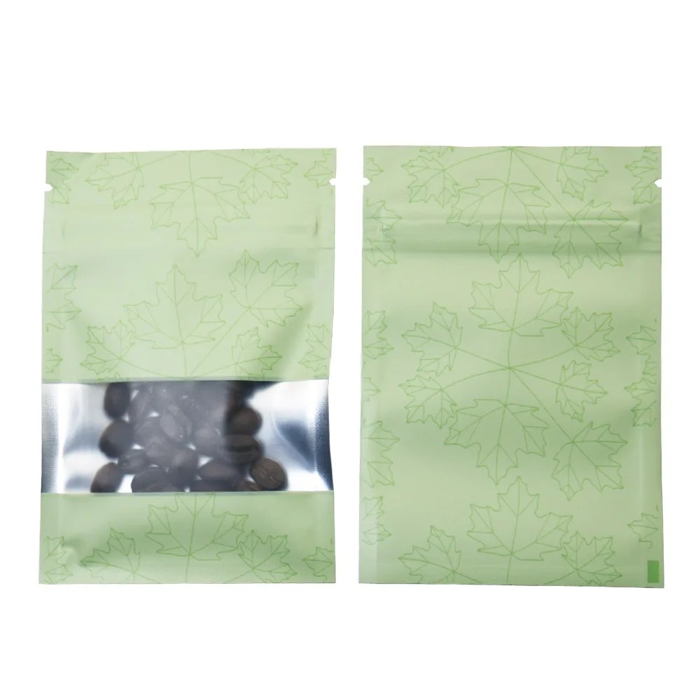 100Pcs Zip Lock Mylar Foil Bag - Food Halloween Snacks recension och pris