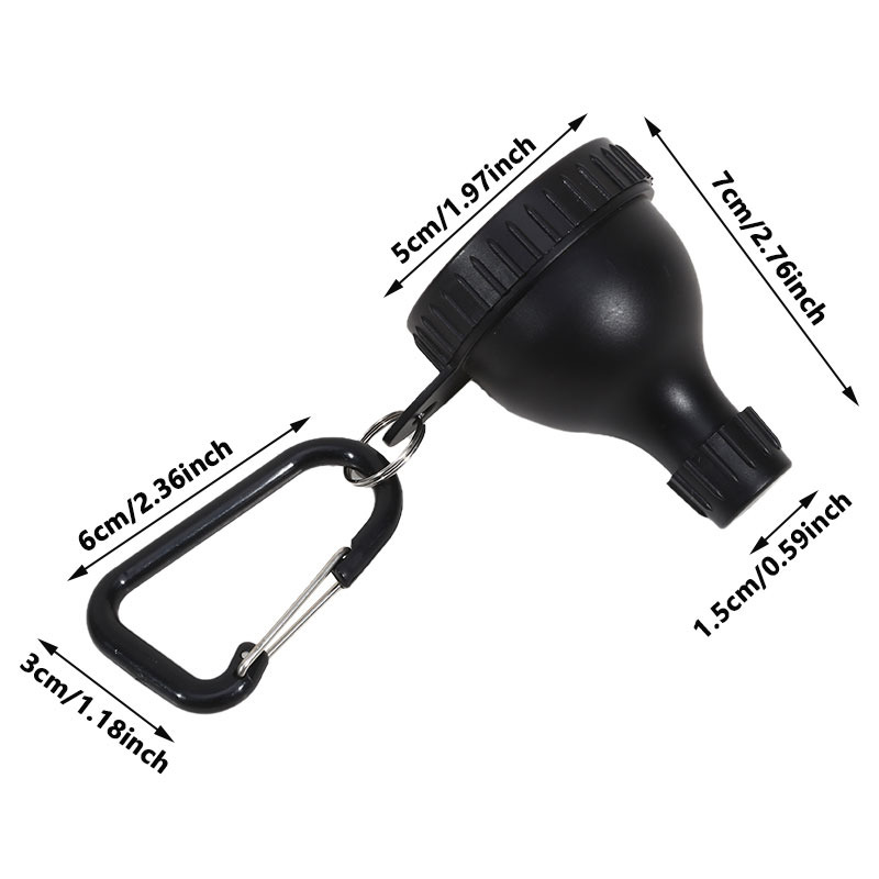 50ml Protein Powder Funnel wit - Protein Bar Box recension och pris