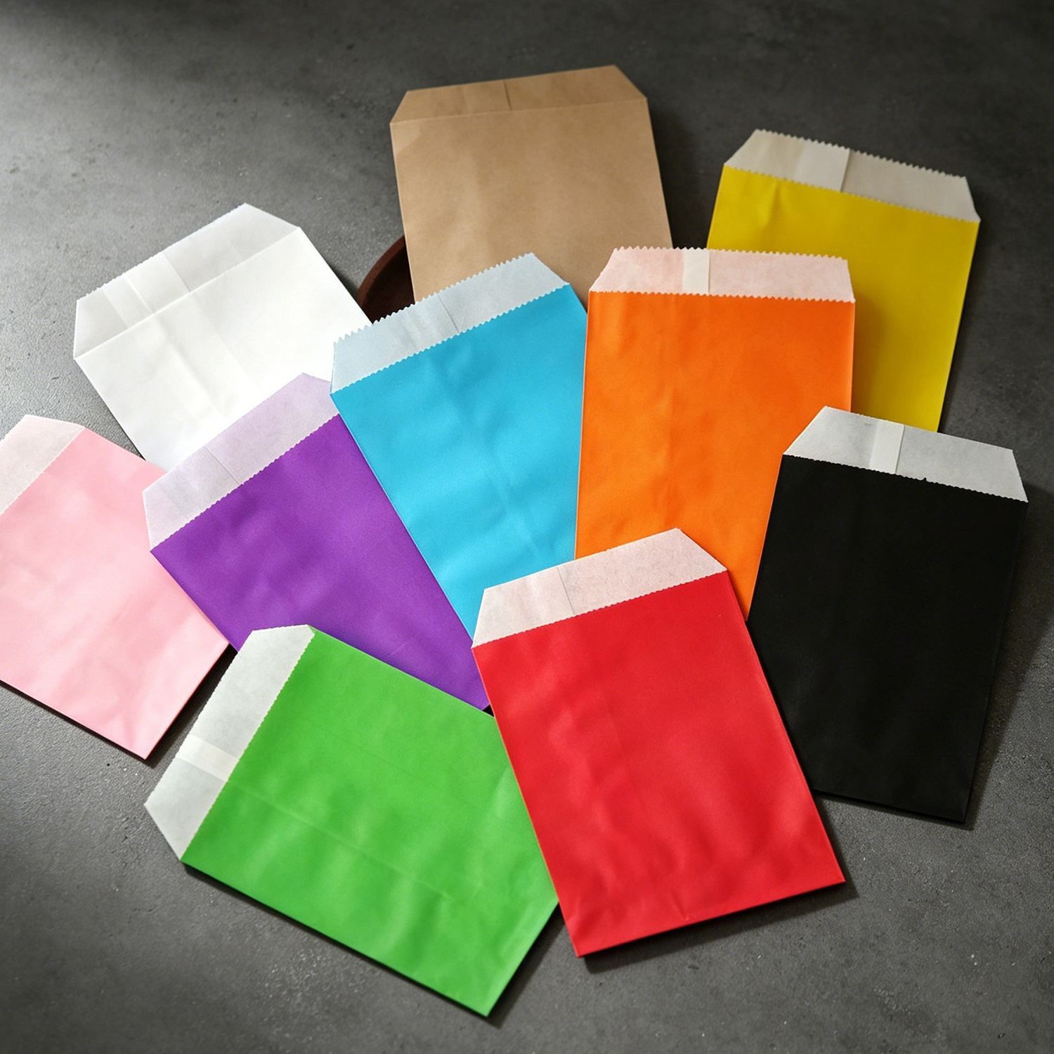 50/100pcs color Gift Kraft Pap - Food Halloween Snacks recension och pris