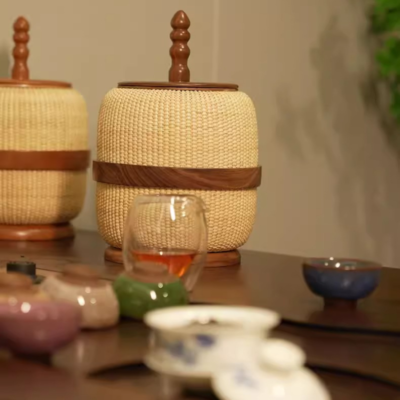 Handwoven Wicker Storage Baske - Food Snacks With Fiber recension och pris