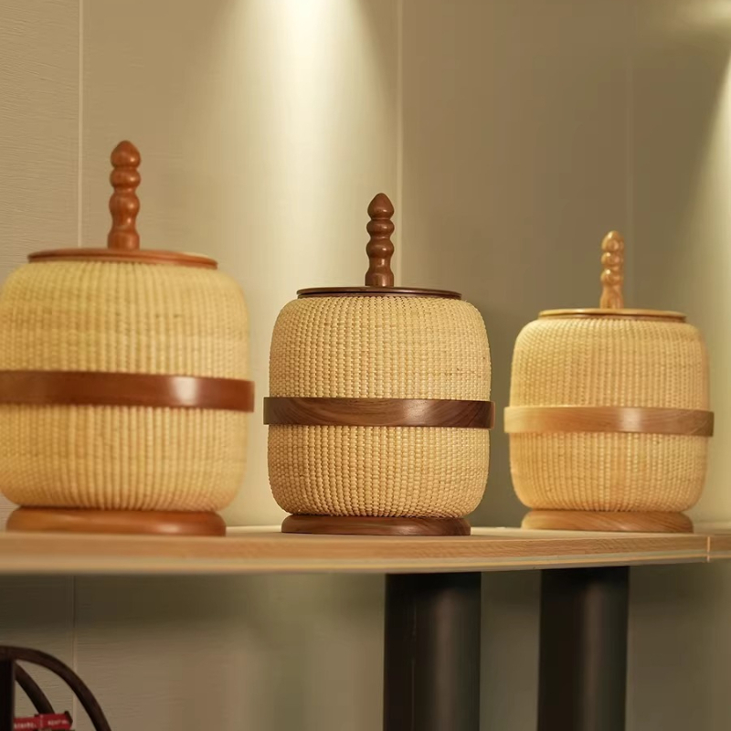 Handwoven Wicker Storage Baske - Food Snacks With Fiber recension och pris